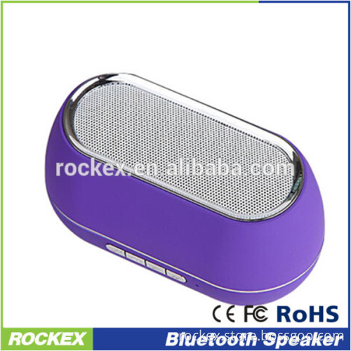 Portable bluetooth speaker with dual magnetic trumpets